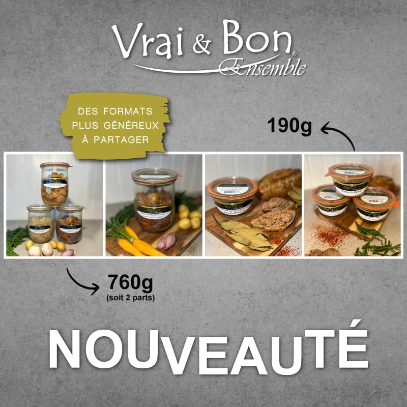 Découvrez Vrai & Bon Ensemble – Gamme de Bocaux à partager