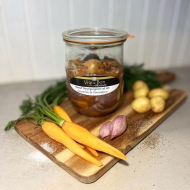 Bœuf Bourguignon et ses Pommes de Terre Grenailles - 760g