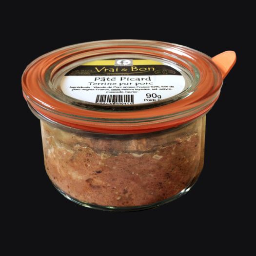 Pâté Picard - Terrine Pur Porc - 90g