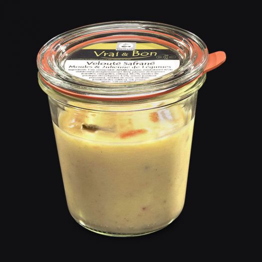 Velouté Safrané Moules et Julienne de Légumes - 180g